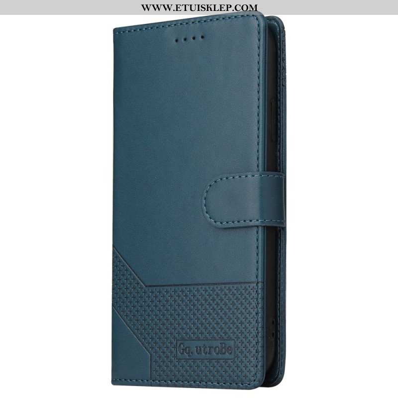 Etui Folio do Samsung Galaxy S22 5G Efekt Skóry Gq.utrobe